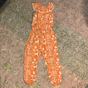 Eleanor Rose Size 6-7 Girls Jumpsuit